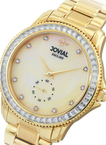 Women's Round Dial Analog Wrist Watch 4775LGMQ07E