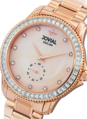 Women's Round Dial Analog Wrist Watch 4775LRMQ10E