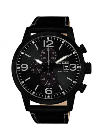 Men's Leather Chronograph Watch CA0617-29E