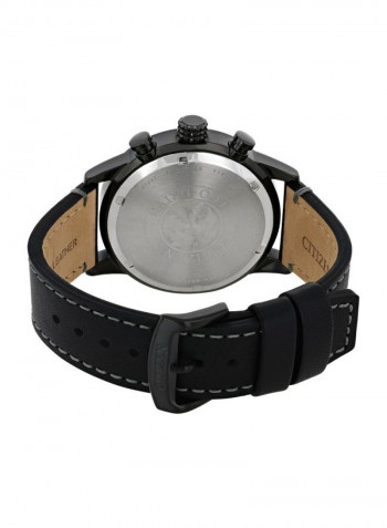 Men's Leather Chronograph Watch CA0617-29E