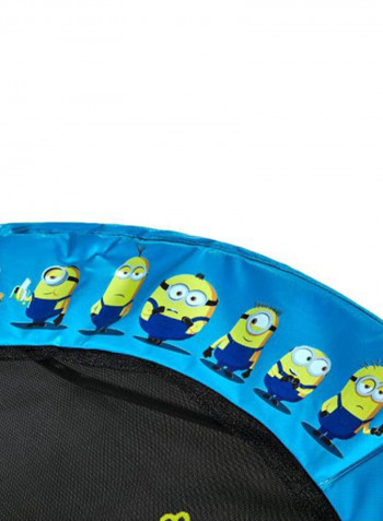 Minions Printed Trampoline 140x140x180cm