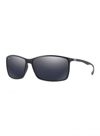 Men's UV-Protection Rectangular Sunglasses