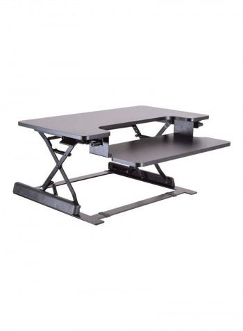 Booth Modern Workstation Grey 12x75x67cm