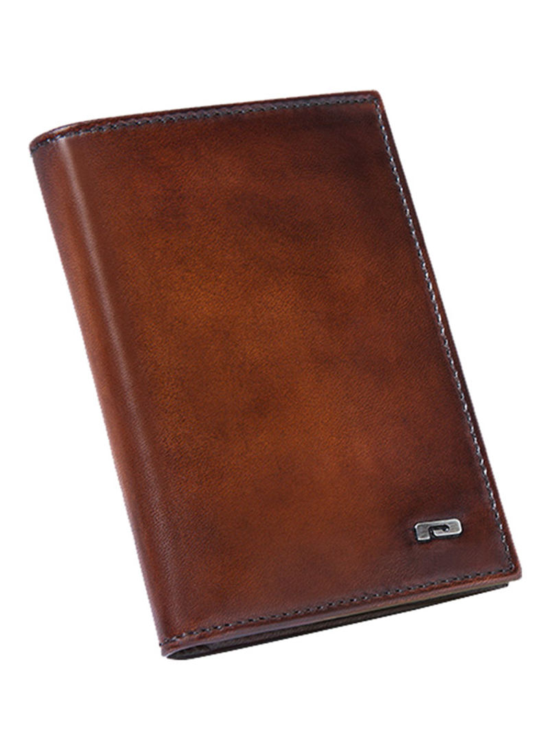 Anticato Timber Bi-Fold Wallet Brown
