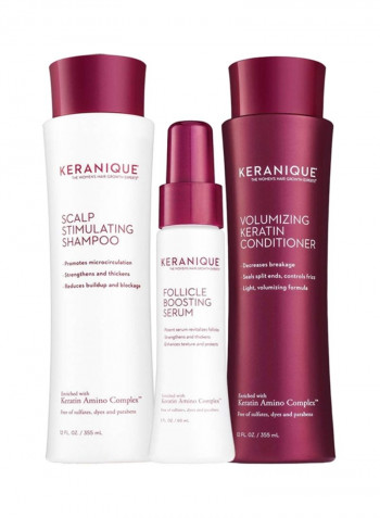 3-Piece Shampoo And Conditioner Set