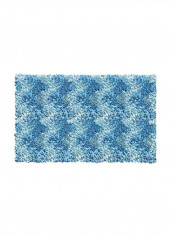 Shaggy Raggy Area Rug Blue 2.7x4.7inch