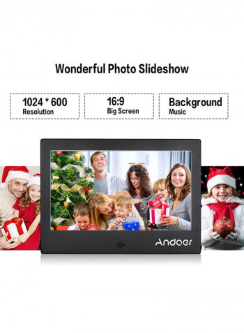 LED Digital Photo Frame With Remote