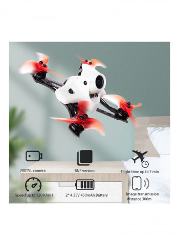 Racing Drone With Camera 16.5 x 5.5 x 15.5cm