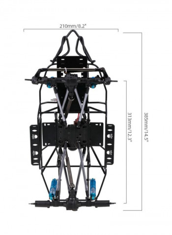 RC Crawler Wheelbase Chassis Frame