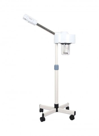 Mini Facial Steamer White/Silver
