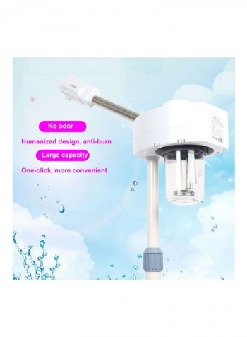 Mini Facial Steamer White/Silver
