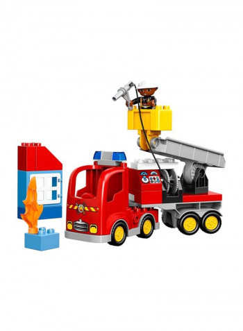 26-Piece Duplo Town Fire Truck Building Set