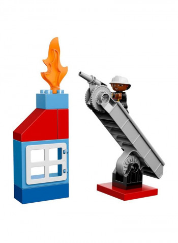 26-Piece Duplo Town Fire Truck Building Set