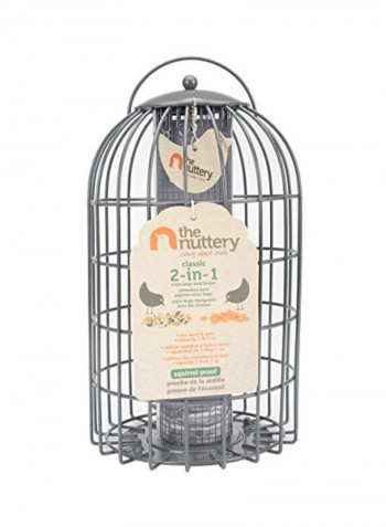 Classic 2 In 1 Feeder Grey