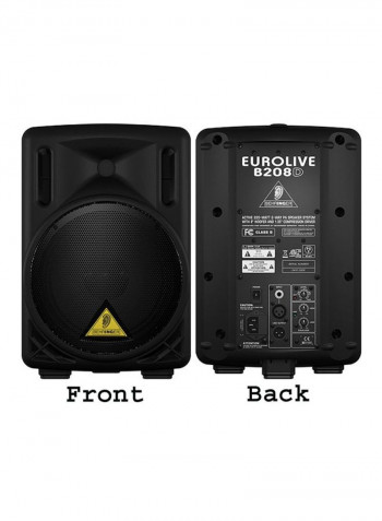 Eurolive B208D 200W 8″ Multimedia Speakers B208D Black