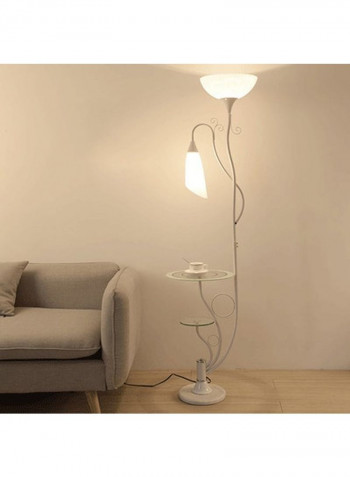 Storage Vertical Floor Lamp Yellow 45x45x180centimeter