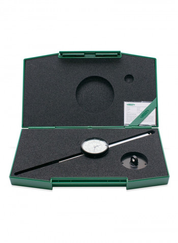 Dial Indicator Flat Back With Spare Lug Back Silver