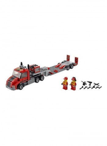 299-Piece City Monster Truck Transporter Building Set