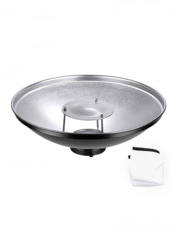 Aluminum Standard Reflector 22inch Silver