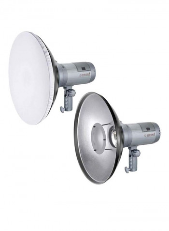 Aluminum Standard Reflector 22inch Silver