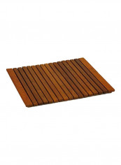 Lykos String Spa Shower Mat Brown L