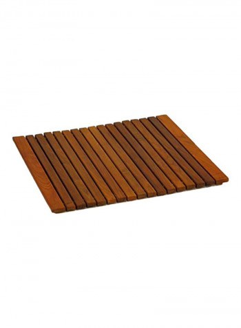 Lykos String Spa Shower Mat Brown L