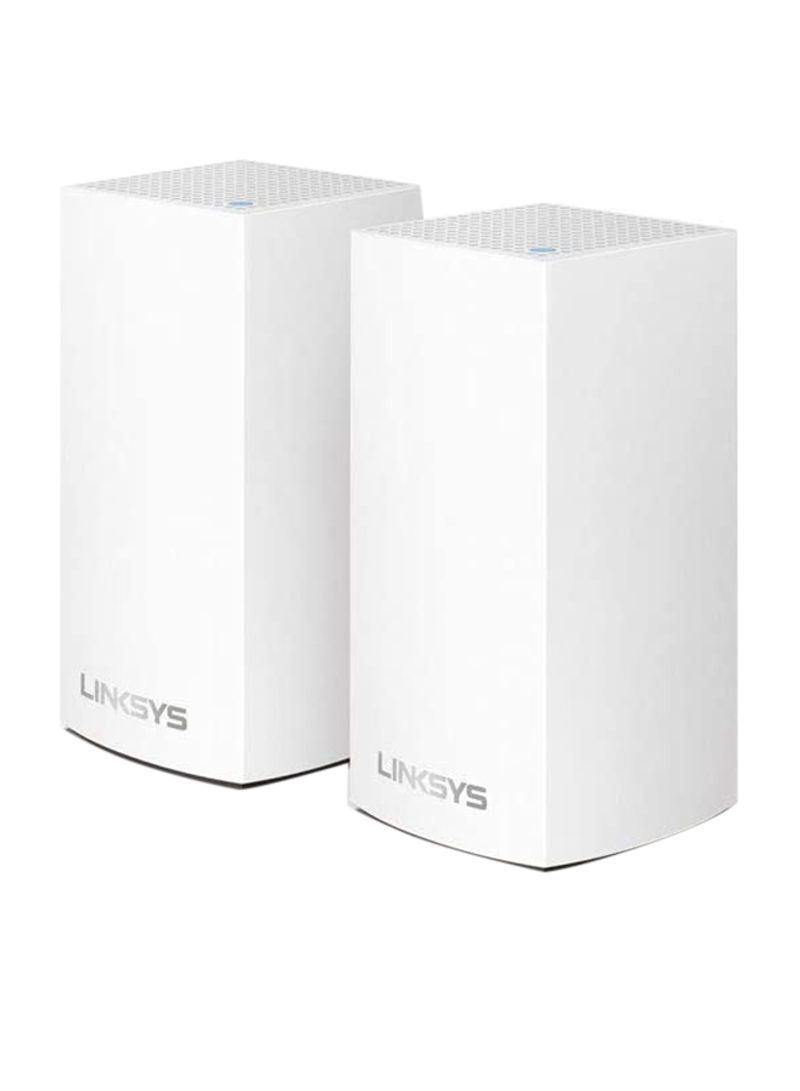 Velop Dual-Band Home Mesh WiFi System, Pack Of 2 White