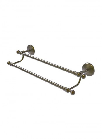 Monte Carlo Collection Double Towel Bar Antique Brass 30inch