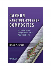 Carbon Nanotube-Polymer Composites: Manufacture, Properties, And Applications Hardcover