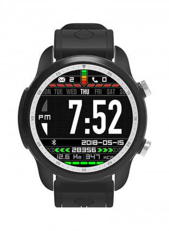 KingWear Smartwatch KC03 Android 6.0 Smartphone Watch with 1GB RAM / 16GB ROM 1.3 inch IPS LCD Screen - Black Black