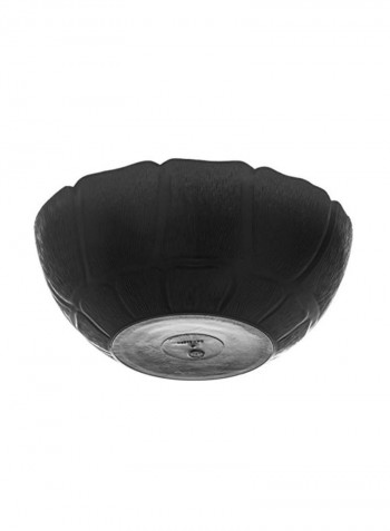 12-Piece Bowls Set Black 9x3.5inch