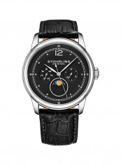 Men's Casual Leather Quartz Analog Wrist Watch 898.02