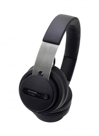 Audio-Technica ATH-PRO7X Professional On-Ear Closed Back DJ Monitor Headphones Black/Silver