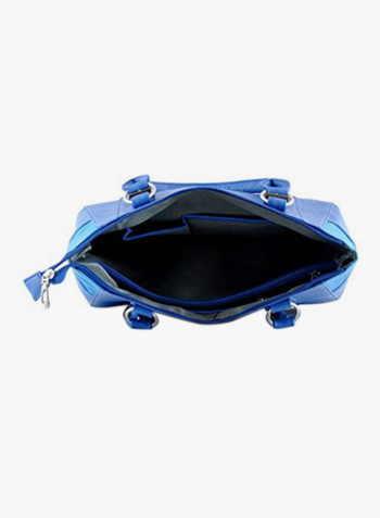Polyester Blend Shoulder Bag Blue