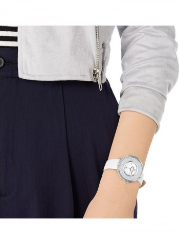 Women's Leather Analog Watch 5275046