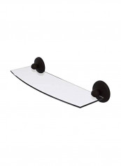 Monte Carlo Collection Glass Shelf Clear/Brown 18inch