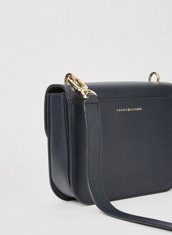 Turnlock Crossbody Bag Desert Sky