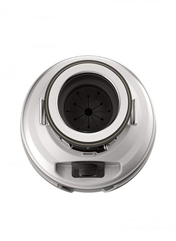 Garbage Disposal With Power Cord White/Black 7.8x7.8x13.8inch