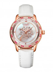 Women's Leather Analog Watch LEN67895