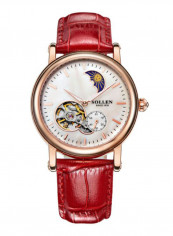 Women's Leather Analog Watch LEN67900
