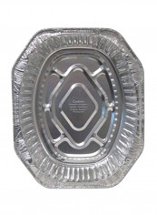 50-Piece Aluminum Roasting Pan Set Silver 14x18.5x3.37inch