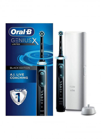 Genius X Limited Rechargeable Toothbrush Black