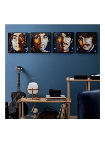 2933-Piece Art The Beatles Building Set