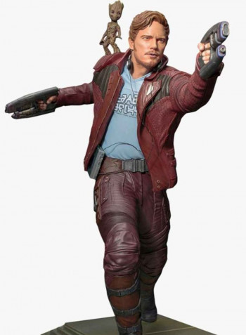 Star-Lord With Groot ArtFX Statue 12.5inch