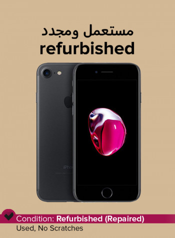 Refurbished - iPhone 7 With FaceTime Black 256GB 4G LTE