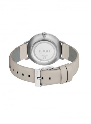 Women's Leather Analog Wrist Watch 1540050