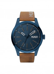 Men's Leather Analog Wrist Watch 1530145