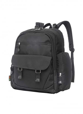 Diaper Backpack With Baby Bag Changing Pad Insulated Pockets