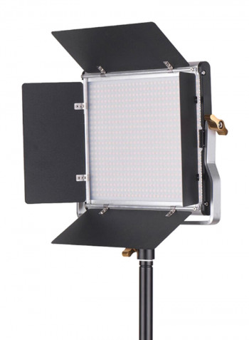 Pack Of 2 LED Video Light Bracket Kit Multicolour