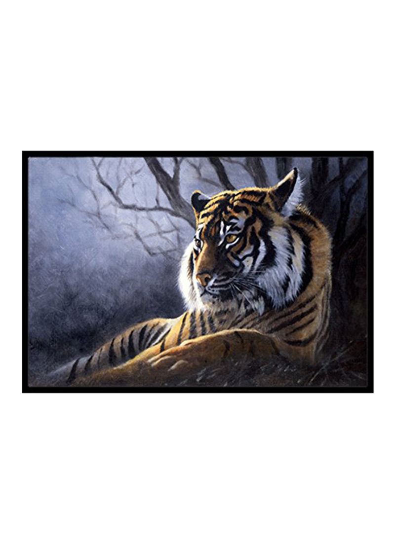 Bengal Tiger By Daphne Baxter Indoor Or Outdoor Mat Multicolour 18X27X0.25inch